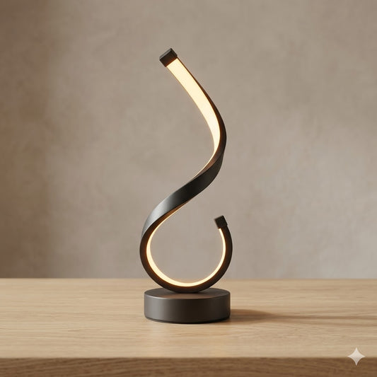 LumeVibe "Flow" | S-Shape Wave Ambient Light
